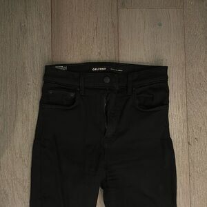 Grlfrnd denim black ankle jeans